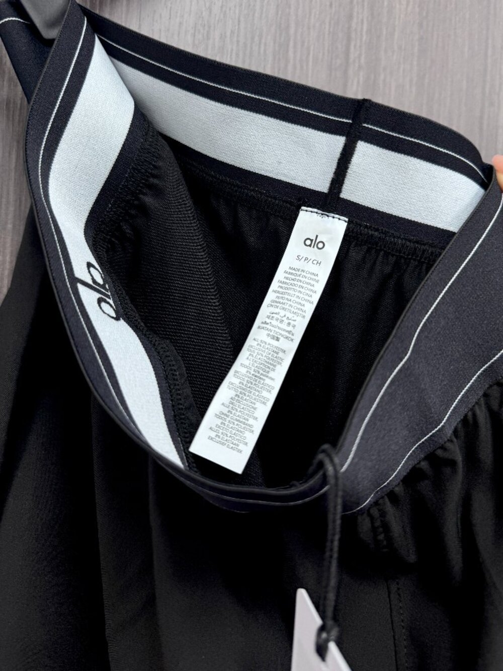 ✨Alo Yoga Match Point Tennis Skirt Black NWT😘Commute/Vacation short Skirt - Picture 6 of 8
